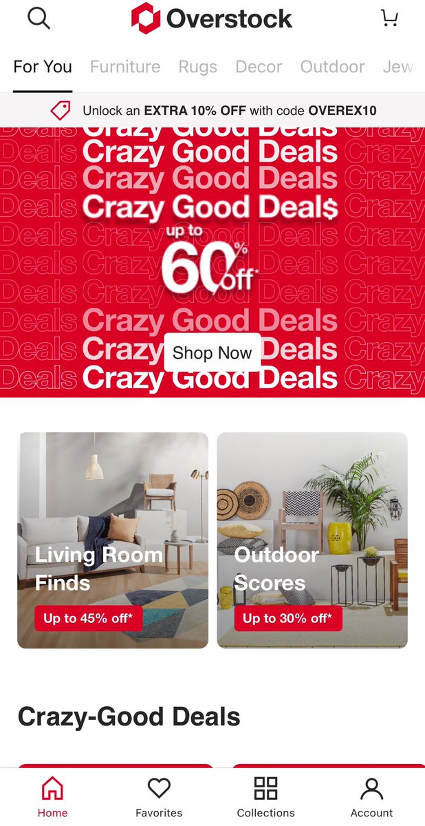 The @Overstock app is live $BYON apps.apple.com/us/app/oversto…