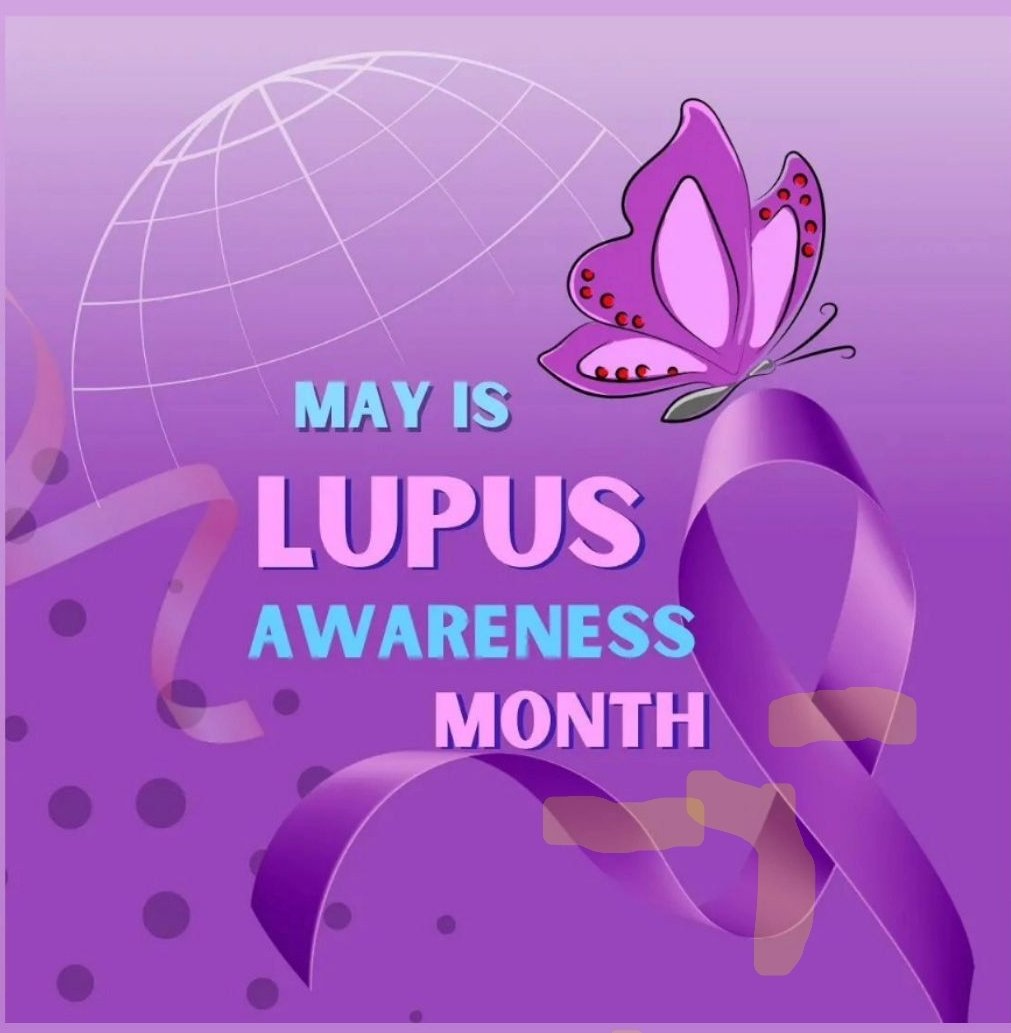 #LupusAwarenessMonth #lupuswarrior #slewarrior #lupusawareness #purpleheart #igotthis 💪🏾💜🦋