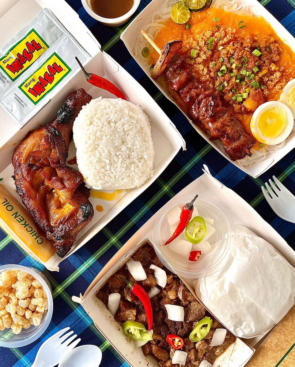 Craving for Mang Inasal but too hot outside? Pa-deliver na!
 
#ILoveMangInasal 💚💛