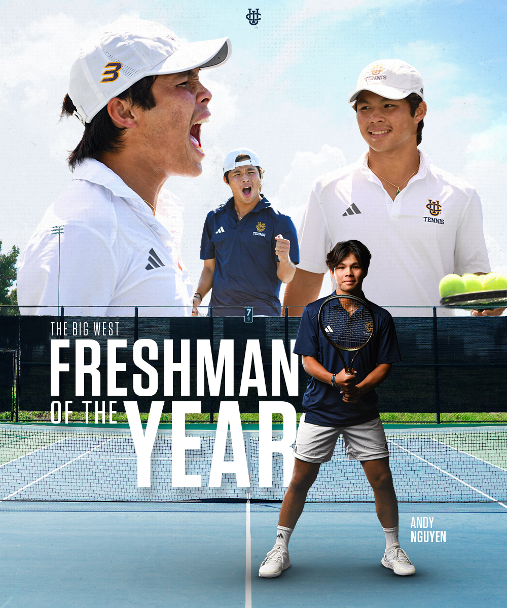 BEST FRESHMAN in the Big West Conference! Congratulations to Andy 🎉

#TogetherWeZot | #RipEm