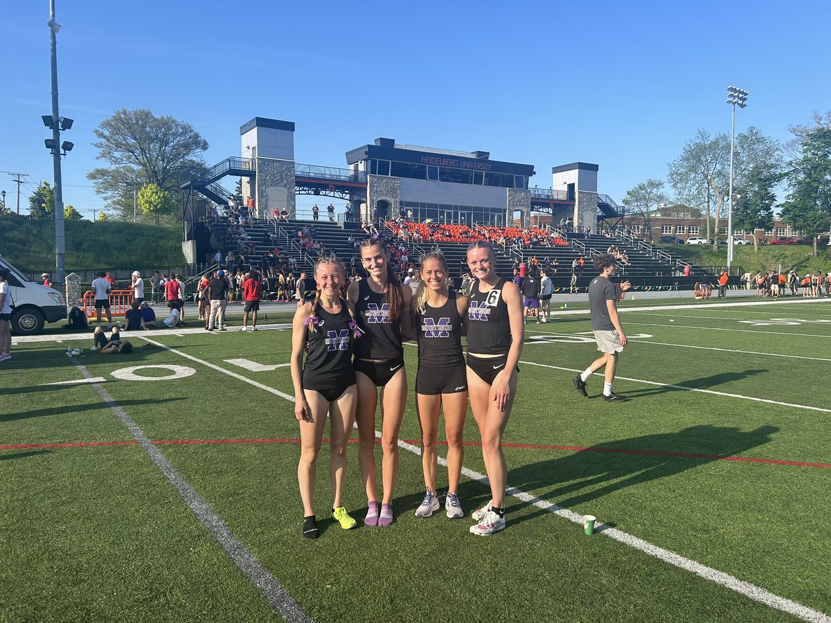 4x800 school record holders 🔥🔥