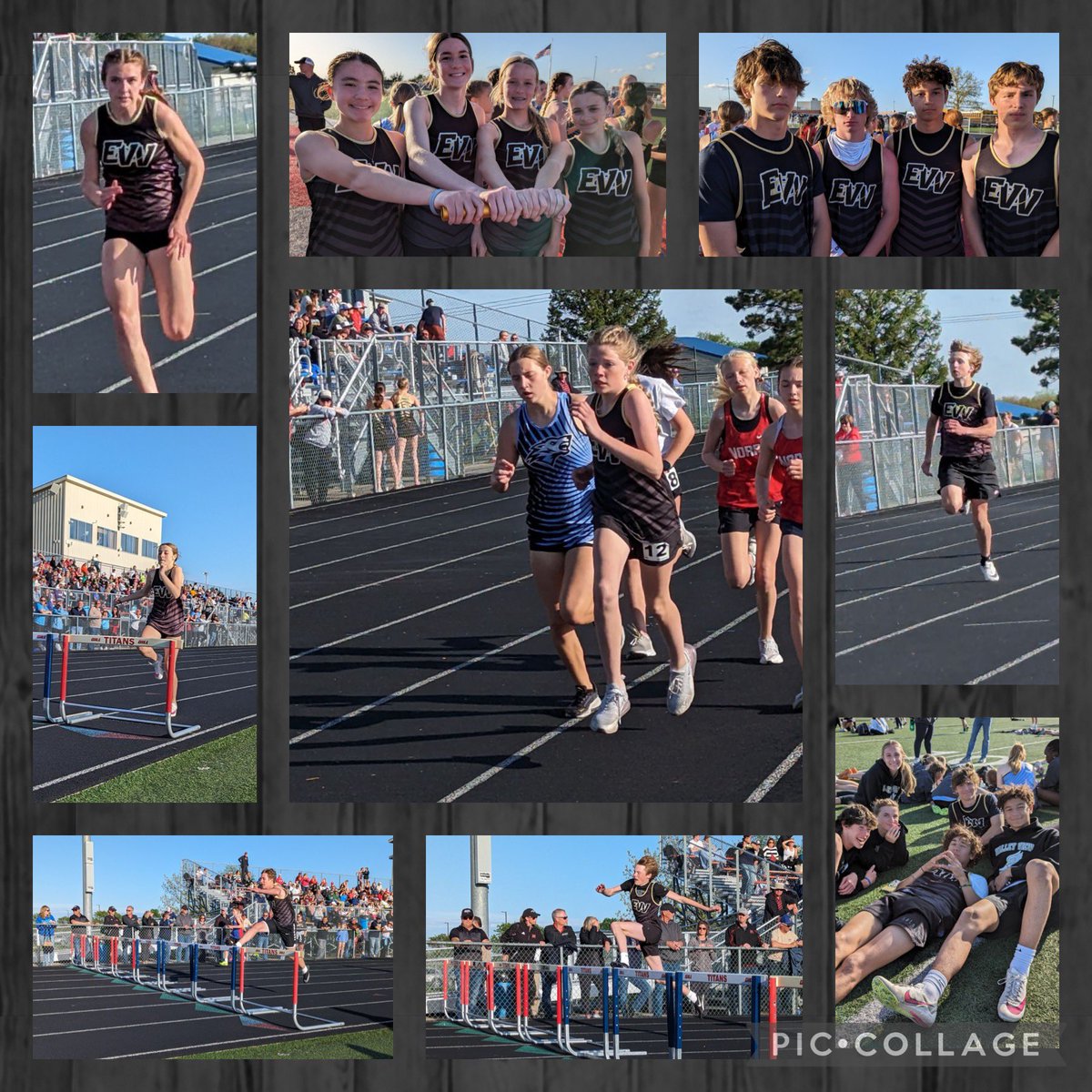 EVV girls and boys track team competed at Norris today! #EPSAchieves #WhatWeDoAtValleyView