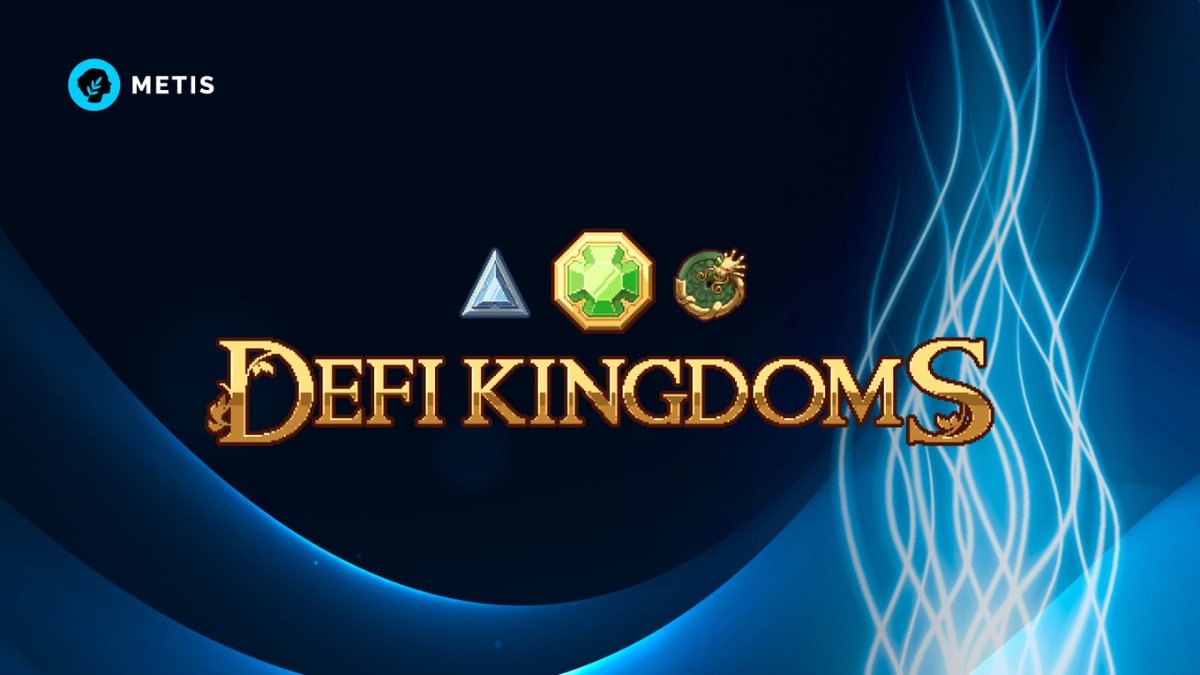 So pumped to have @DeFiKingdoms bring their PvP experience exclusively to our network. It might be player vs player, but we're all going to win. 🏆 In the meantime, get ahead of the game. 🏰 🔗 defikingdoms.com