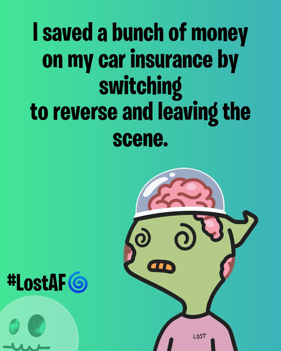 Here’s your @LongLostNFT Joke of the Day!! #GetLost #StayLost #LostAF
😵‍💫🌀