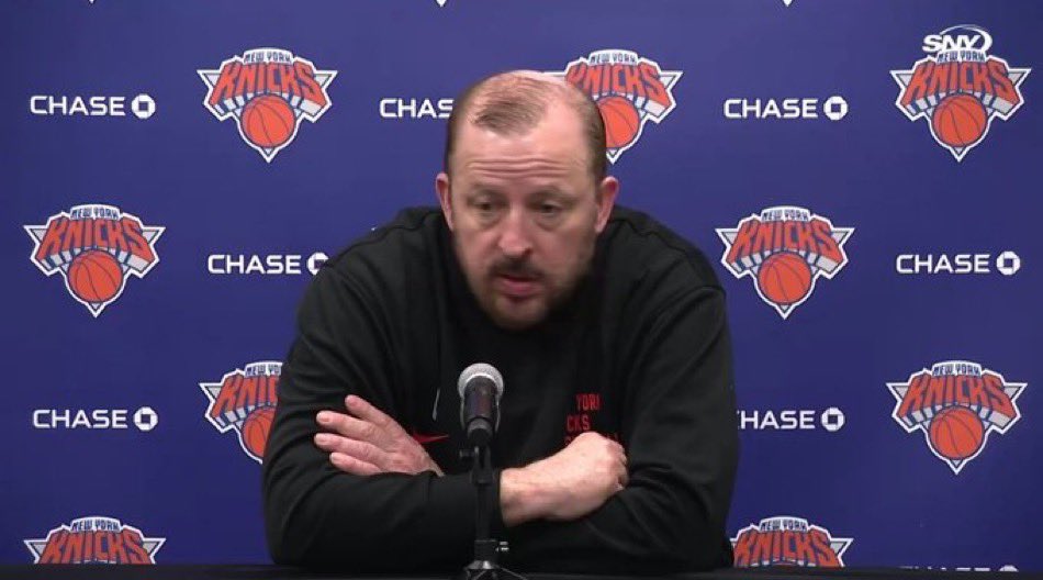 Nick Nurse and Tom Tibodeau in a combover battle for the ages