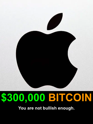 luke_broyles's tweet photo. Imagine a $300,000 #Bitcoin within 12 hours...

Apple just did a $110 billion stock buyback.

If they instead deployed that $110 billion into the 1.7 million #Bitcoin left on exchanges that would be $64,705 of cash chasing each #BTC.

However, price is set at the margins.

In reality, if $110 billion chased the remaining #BTC on exchanges not all of 1.7m of them would be bought up instantly and the price would rise way more than $64,705.

If you have 1.7 million houses on the market and 1/2 of them are bought instantly, the remaining demand keeping the market stable is now competing for the remaining ones.

If you have 100 gallons of gas an everyone has a car, it is extremely likely the price of gas merely doubles when 1/2 the gas is bought up... WANTS vs NEEDS.

We cannot truly understand what would happen, however it needs to be emphasized that MOST companies are going to realize something in the next 20 years:... The NEED to own a treasury asset with no dilution, coutner-party, or insolvency risk is critical...

It is a NEED not a want.

If you are in charge of a company and you are ordered to deploy your cashflows or assets into #Bitcoin it does not matter that the price just doubled... you still need it.

"Hey boss do you still want me to buy the #Bitcoin it just doubled? I know you asked me to yesterday but it went up so much I wanted to confirm with you first."

"Foolish employee, it does not matter the price of a lifeboat just tripled. We've been ordered to preserve our balances sheet and what else do you want me to buy, bonds? Do your job and execute the order before it goes up any more. You cost us half our balance sheet by delaying. Do it and then you're fired."

Again - it is a NEED not a WANT.

It is going to be a long time (years/decades) until companies begin transitioning from share buybacks into putting energy into #Bitcoin, however it is wildly misunderstood how bullish that would become.

Why would you put back energy into your fiat monetary premium of your cooperation when you could deploy corporate fiat energy into lower-risk #Bitcoin energy?

Put this in context... the ETFs in total have purchased not even half of the share buyback Apple just announced.

Most importantly... What happens when this NEED approaches the nation state?

Michael @saylor has got a lot of capital via @MicroStrategy to dump into #Bitcoin.

Apple has got 50x the capital to dump into #Bitcoin.

The state has an infinite capital debaser to dump into #Bitcoin.

Don't be naïve...

Someday governments will print legal tender and do their own form of a "currency buyback" and pump their own political currency via #Bitcoin in the same way Apple does a share buyback.

There will come a moment where it is higher risk to NOT randomly issue another trillion of bonds/cash to smash-buy some spot-#BTC... After all, what is another trillion to you?

"THEY WILL NEVER DO THAT!!!"

Ok. Good luck.

If you don't do it, they will.
If they do, you're done.
There is no top for #BTC.

Print for #Bitcoin or your printer will become worthless. In irony, printing your political currency for #Bitcoin may be the only way to avoid hyperinflation.

Get off zero #Bitcoin.
Jurisdictional arbitrage your multi-sig keys.
Upgrade custody + inheritance plan.
Sleep well.
Life life.