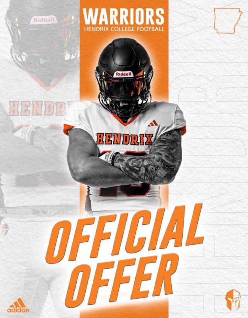 I am blessed to say that I have received my 2nd offer to continue my academic as well as athletic career at @HendrixFootball. Thank you @RussHeidiSLC for the opportunity‼️ @TiogaAthletics @CoachZBirdwell