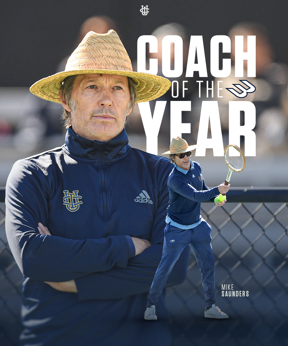 Head Coach Mike Saunders is your 2024 Big West Coach of the Year! 🎾

#TogetherWeZot | #RipEm