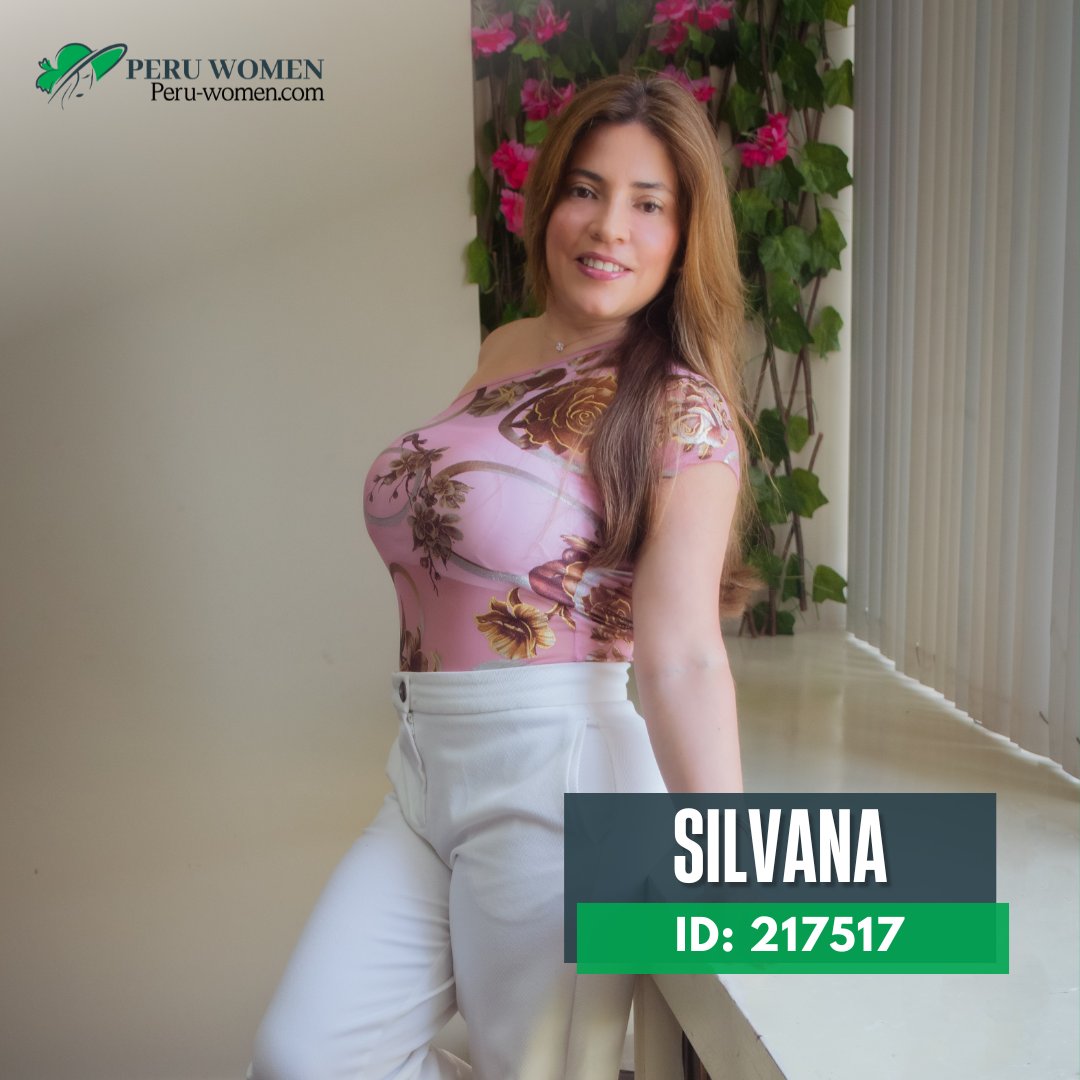 Is she the one for you? 💘

'As a partner, I'm very affectionate, romantic, and loyal.' -Silvana, ID: 217517

Meet her in our Peru socials!
Book your tour here.
 bit.ly/Peruwomen-Sing…

#relationshipgoals #lovewins #passportbros #lookingforlove #fallinlove