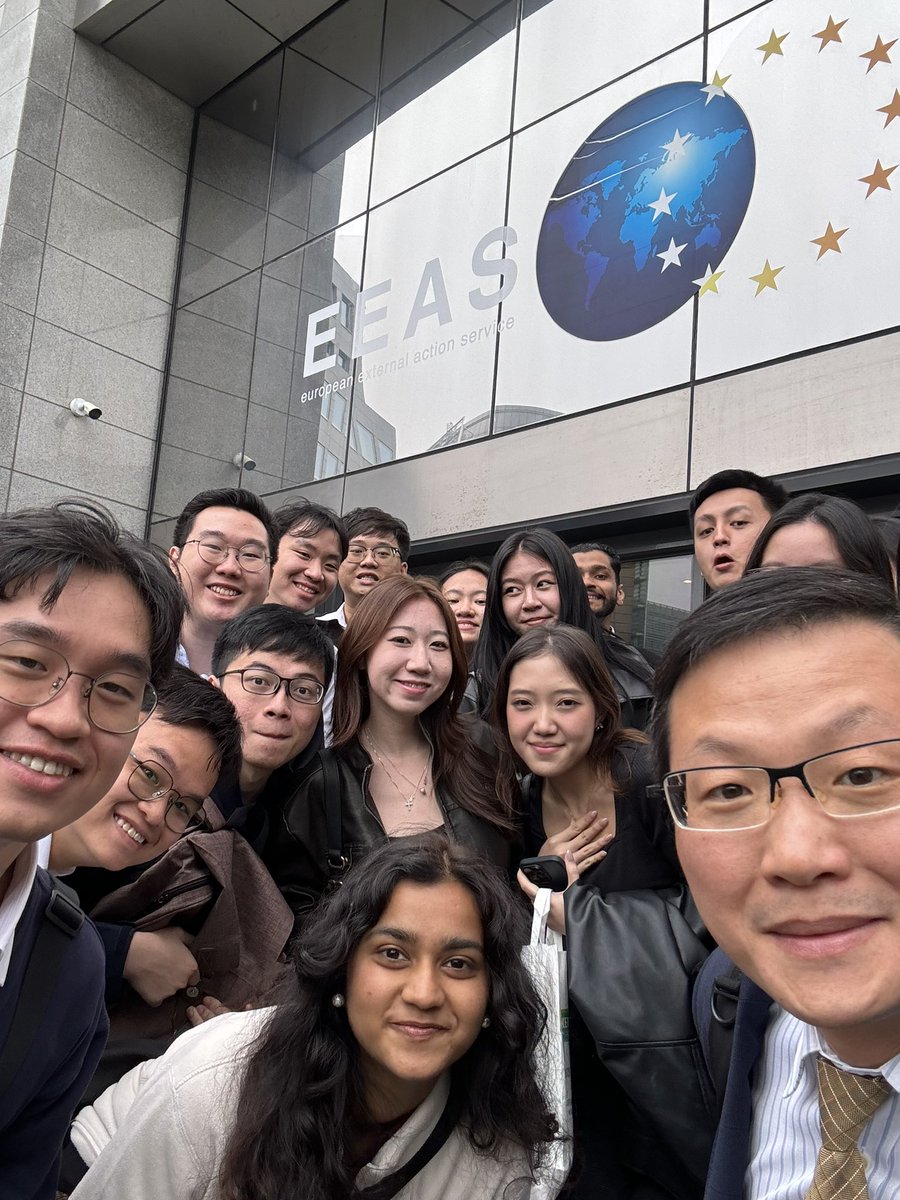 We @SgSMUYPHSL had great visits to @Europarl_EN @eu_eeas. Very much appreciate the assistance of @EUinSingapore @EPinASEAN @justyna_lasik @AntoineRipoll @EUErasmusPlus #JeanMonnetChair