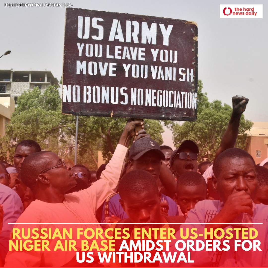 BREAKING: Russian troops have entered a Nigerien air base hosting U.S. forces, following Niger's junta directive to expel U.S. military personnel. 

This major shift comes after a coup that disrupted a key U.S. partnership in combating regional insurgencies. 

#NigerCoup