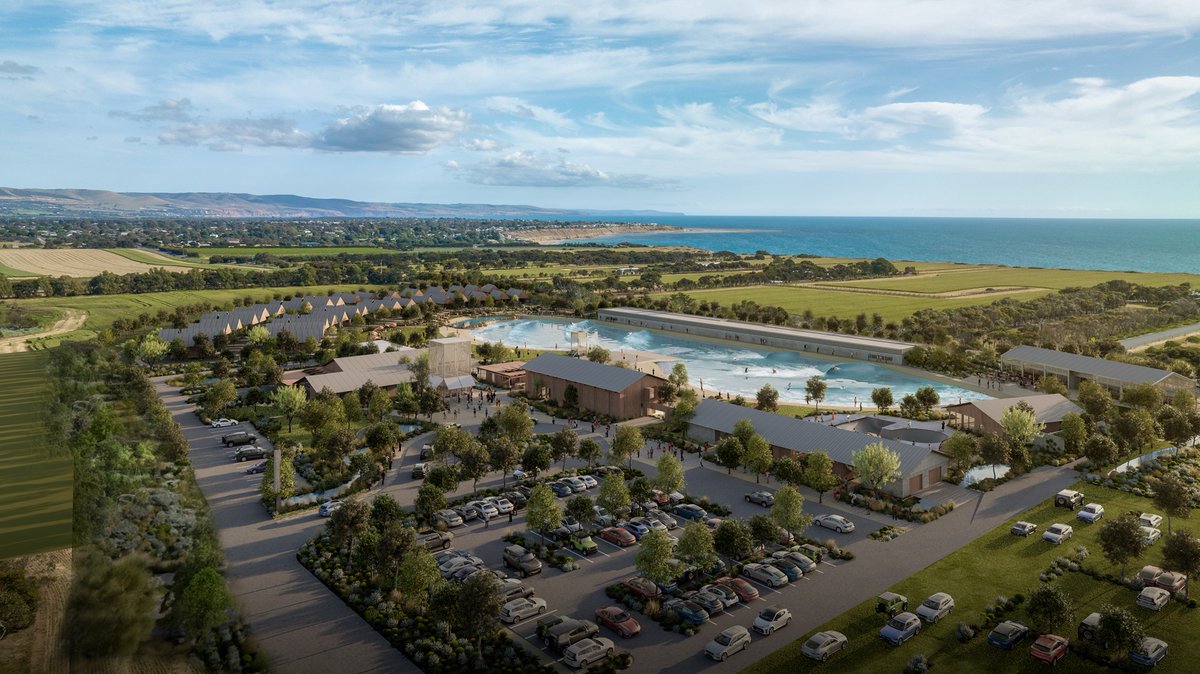 Set to make a splash in our Fleurieu Peninsula is The Break Surf & Stay – a world-class surf park, accommodation, hospitality, recreation, and wellness offering. An estimated 320,000 visitors will be attracted to The Break annually, adding another tourism gem to the region.