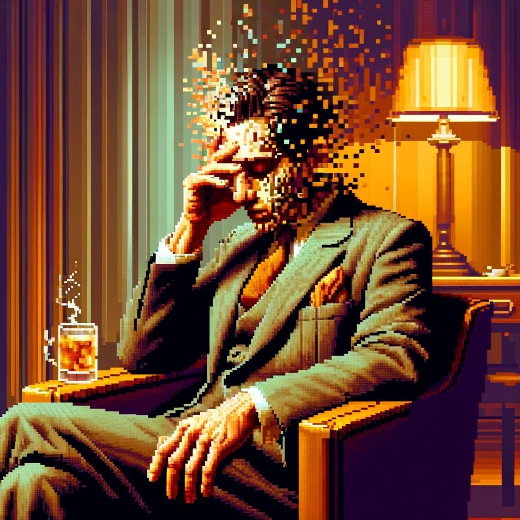 #surrealism #pixelart #aiart