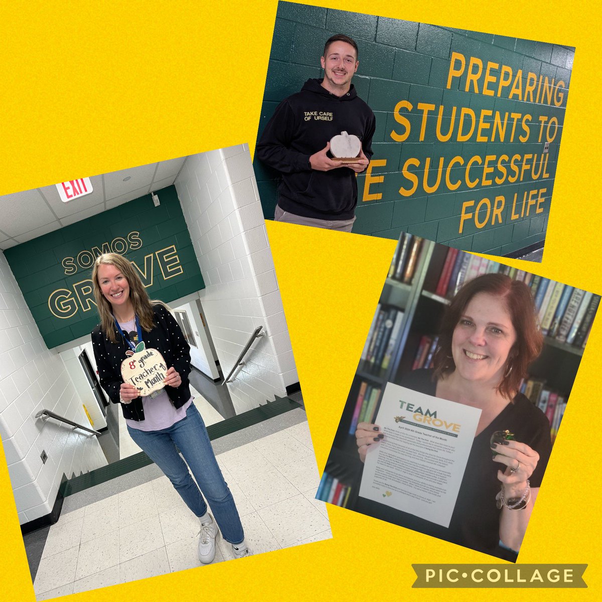 Congratulations April teachers of the month! Thank you for supporting our students and families!