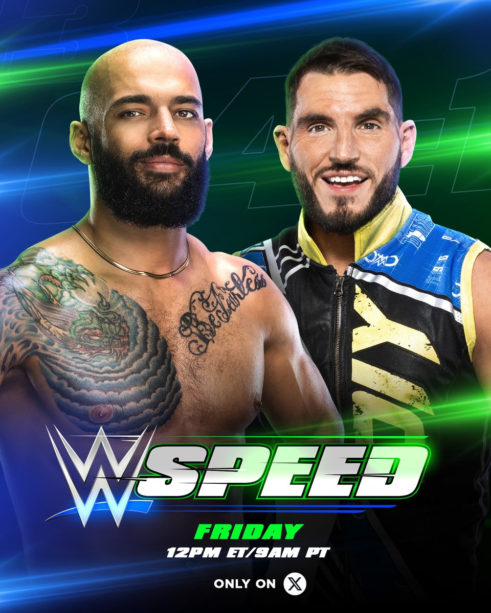 We're 30 minutes away from the first-ever #WWESpeed Championship Match where @KingRicochet will take on @JohnnyGargano! Who leaves as the NEW WWE Speed Champion?! 👀