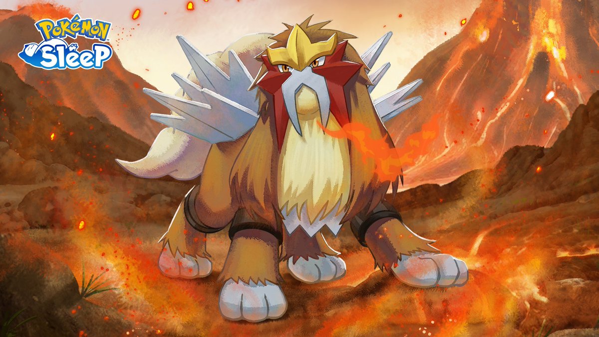 Serebii Update: The Pokémon Sleep 'Entei Research' event is now rolling out. 
This event is in Greengrass Isle only and adds Entei into the game. 
Runs from 04:00 local time May 20th through 03:59 local time on June 3rd

We have full details @ serebii.net/pokemonsleep/e…