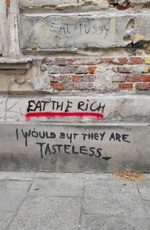 Eat the Rich spotted in Krakow, Poland