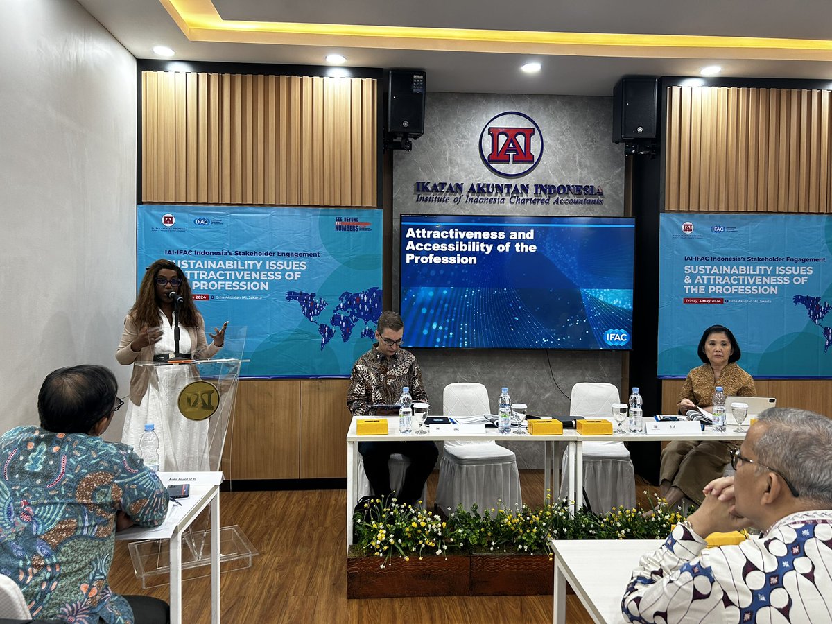 Tanya Musumhi, Regional Manager, IFAC <a href="/IFAC/">IFAC</a> share the attractiveness and accessibility of the profession #accountancy