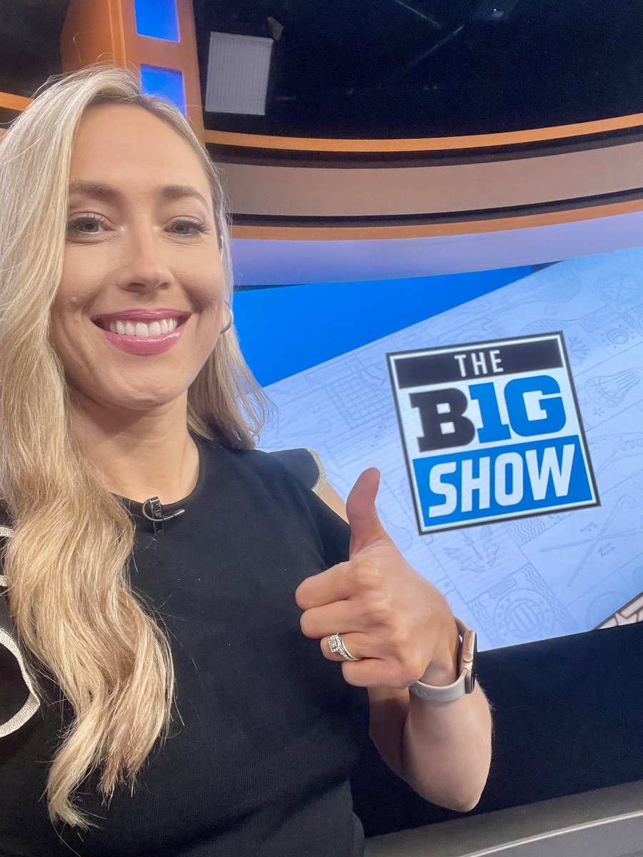 Back on the desk at BTN… a Big Ten lacrosse edition of the Big Show coming up with both the men’s and women’s tournament semifinals in the books. Come hang with us!!!