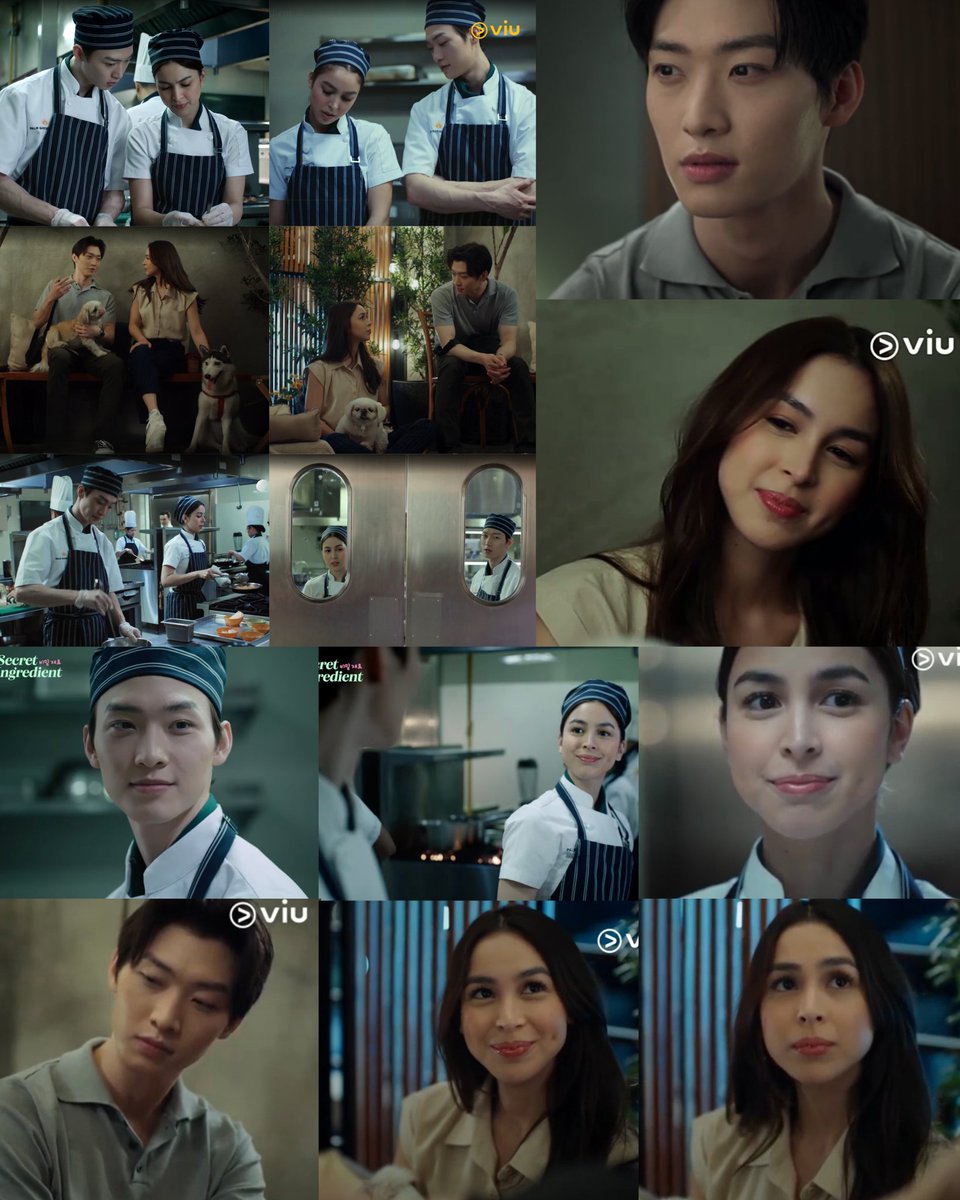 EP1-HJ wanted to look for someone & went on vacay in Indonesia,ended up practicing in a resto for a competition. Maya joined because she loves to cook & pay off her debt.

Great first ep w/ plot twist😍👏

#SecretIngredientOnViu
#TheSecretIngredientisU #JuliaBarretto #SangHeonLee