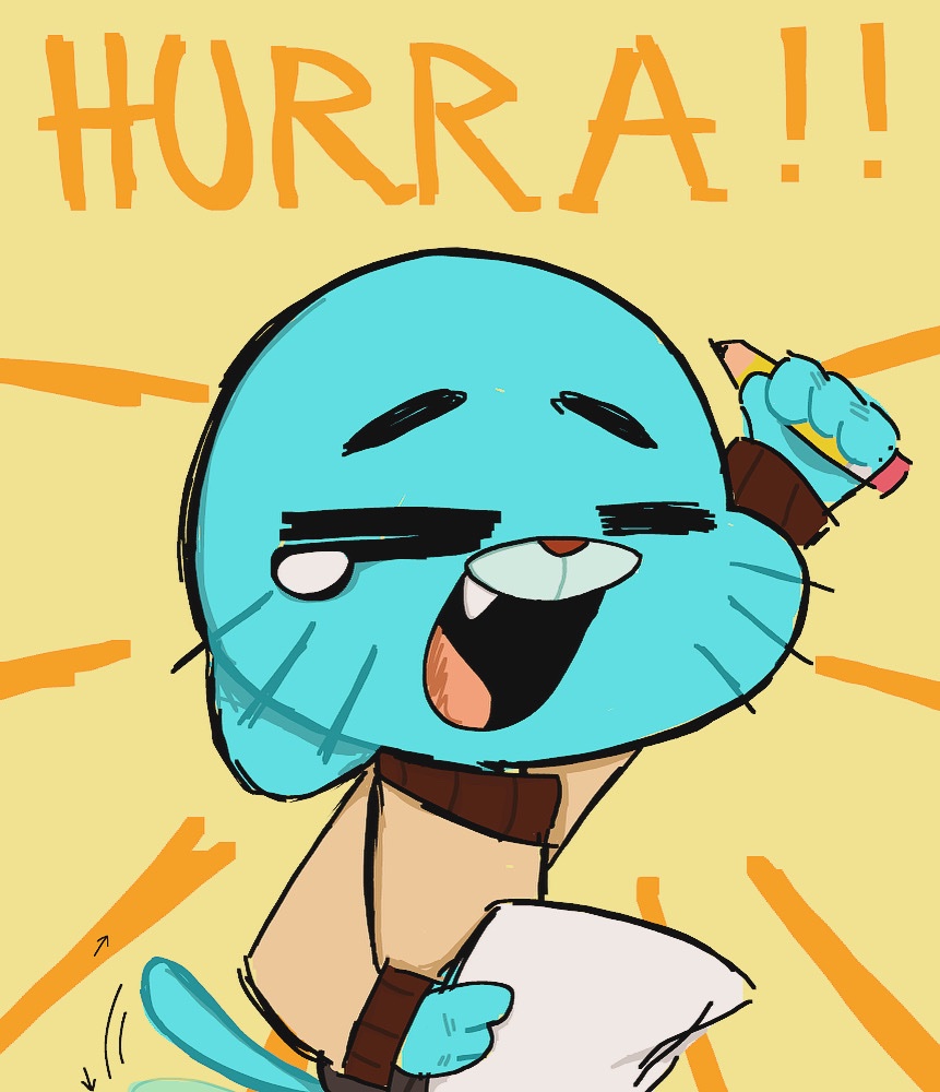 HURRA !!! 

🏷️ Tags:
#tawog #gumballfanart #theamazingworldofgumball #smallartistsupport #tawogfanart #digitalart #sh4dowsart #fanart #art