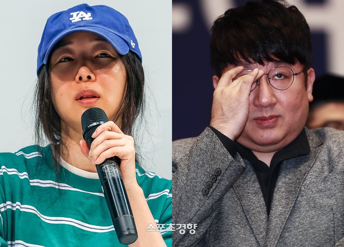 Article titled 

'Bang Si-hyuk, planning to kill Min Hee-jin by copying NewJeans... A case of technology theft from a venture company'

Byun Hee Jae, founder and CEO of Mediawatch and his view on current MHJ and HYBE feud. 

(He is pretty unfiltered. Fair warning)

1/