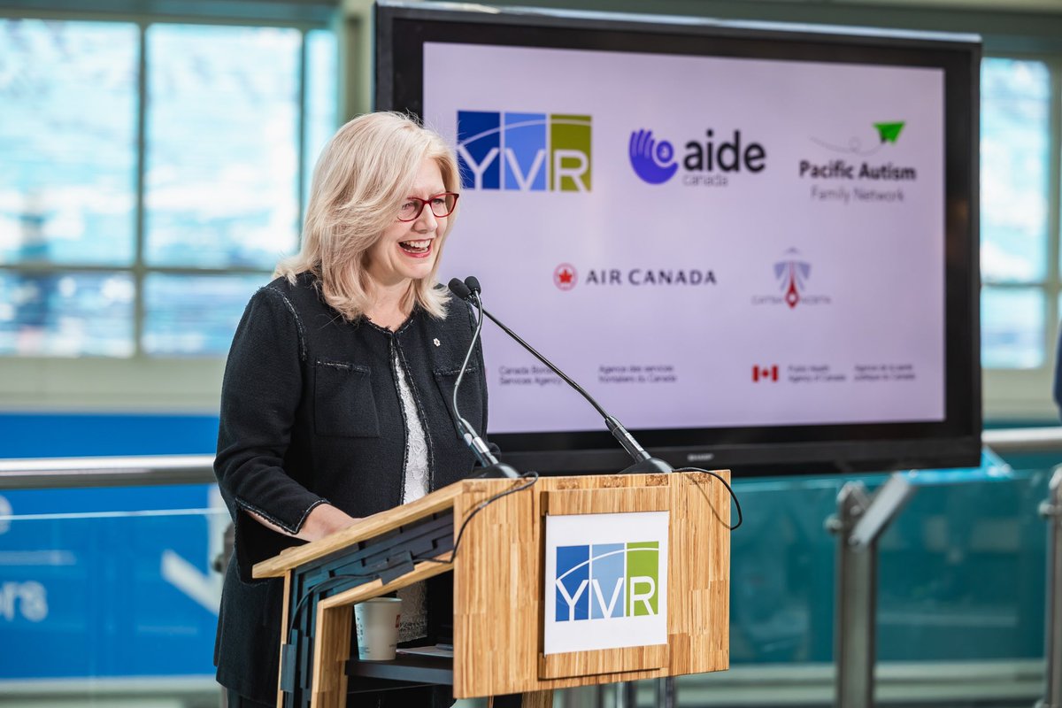 We extend our sincere appreciation to everyone who has supported the From Curb to Cloud partnership between #PAFN, @aidecanada and @yvrairport and attended our recent announcement. From neurodiverse self advocates, leading researchers, business leaders and beyond, our