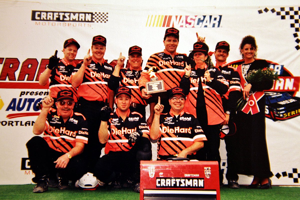 27 years ago today, Rich Bickle won the 1997 Craftsman 200 @ Portland, Bickle's 1st NASCAR Craftsman Truck Series win.
