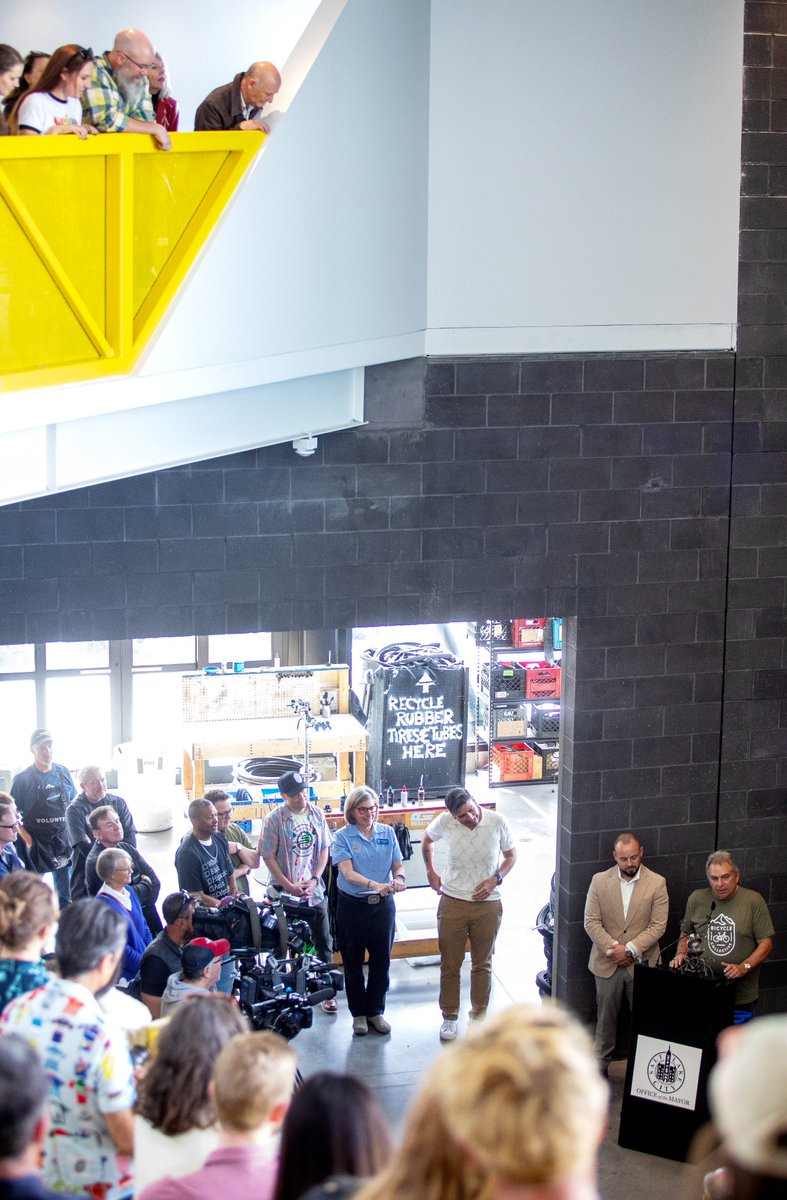 Welcome to Salt Lake City, @bicycollective! Like the 9Line connecting parts of #SLC, Bicycle Collective connects people with equitable transportation options. I'm so glad we could partner through @slcrda to make this New Hub a cornerstone in the Granary District.