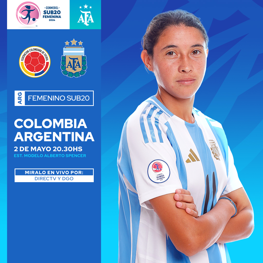 🏆 #Sub20Fem - Fase Final

⚽ @Argentina 🇦🇷 🆚  #Colombia 🇨🇴 

👉 ¡Comenzó el partido!

¡#VamosArgentina! 🤜🤛