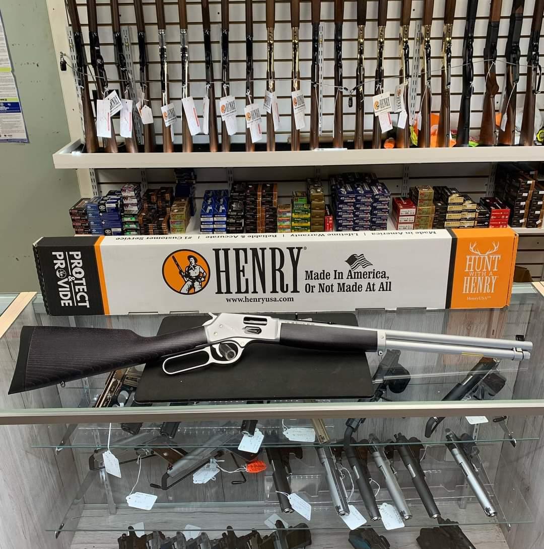 New arrivals!!

Henry All Weather 44MAG/44SPL Side Gate..dm for pricing