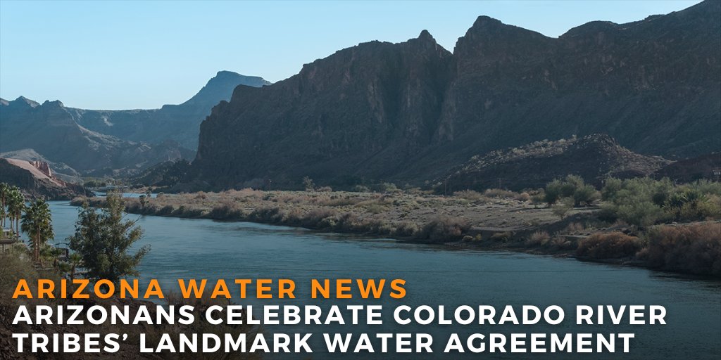 Last week the document signing implemented an agreement that allows tribes to market portions of their #COriver allocation. ow.ly/xKTk50RvgyU