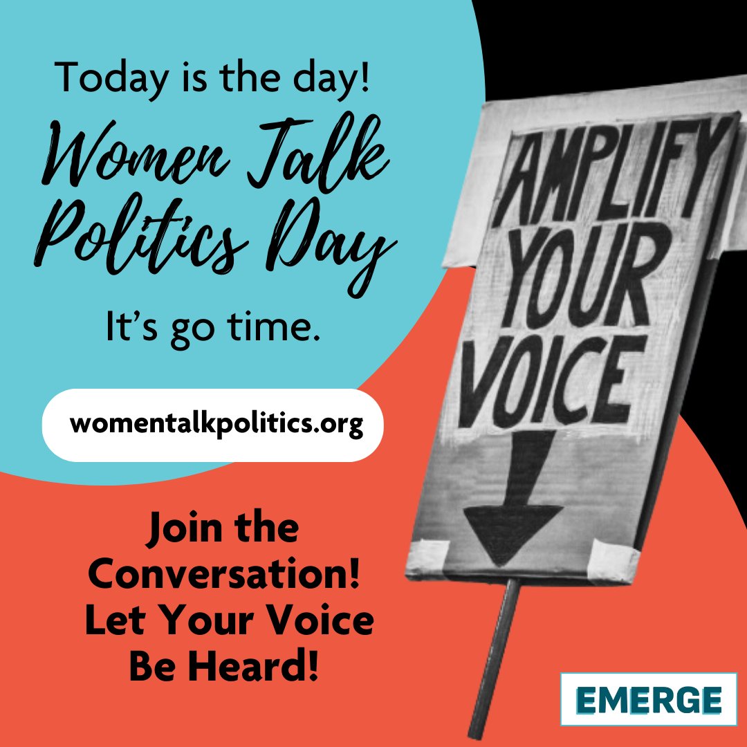 Today, May 2, is the anniversary of the Supreme Court’s Dobbs decision leak. You know the one - that overturned Roe? It’s time for women to take over the conversation about politics. Join Women Talk Politics Day today at womentalkpolitics.org! #womentalkpolitics