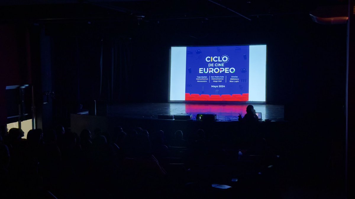 🎬Hoy inauguramos el #CiclodeCineEuropeo, una selección de películas que reflejan la esencia y los valores de la #UE Disfrutá de las proyecciones gratuitas en salas de cine de 🇭🇳 durante mayo, mes de Europa, que llevamos a cabo junto a la 🇪🇺 y las embajadas de 🇪🇸🇫🇷🇩🇪 en Honduras