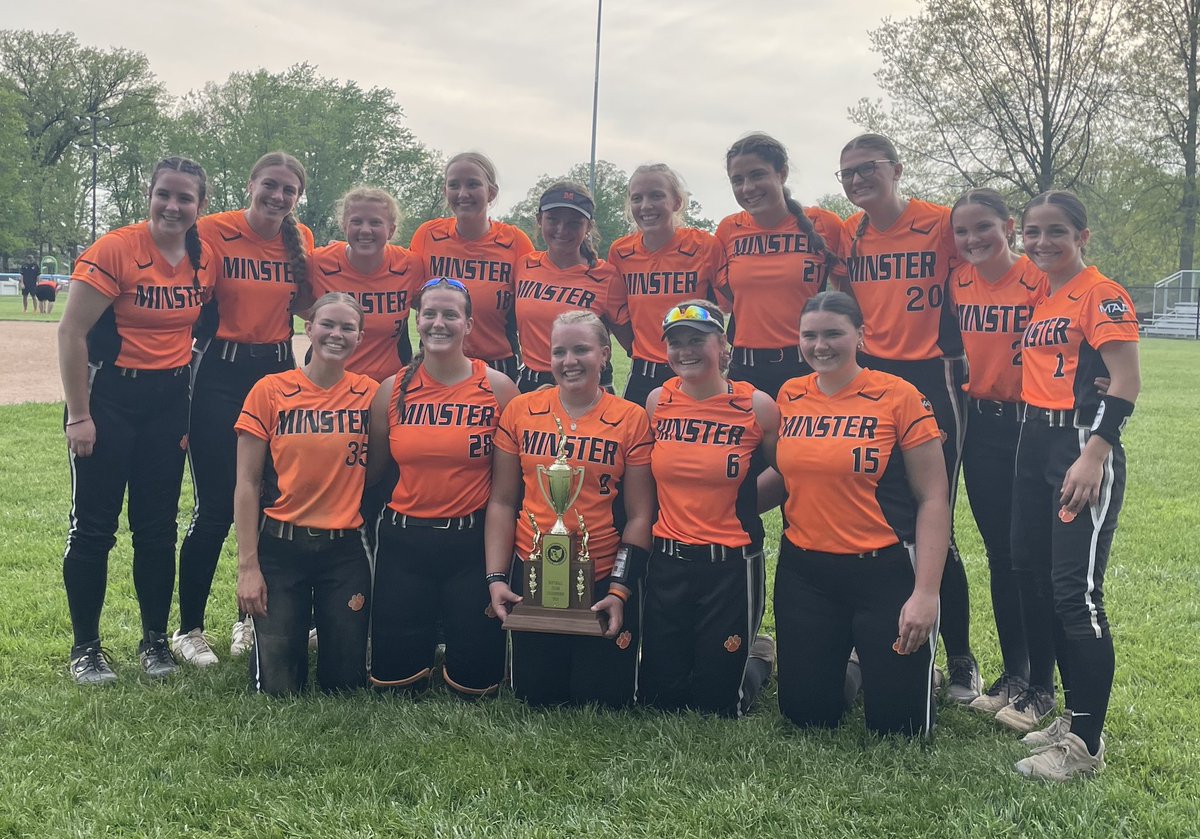 Congratulations to the Minster Wildcats for winning their second straight MAC title and third in four years with their 6-0 win tonight over Coldwater.