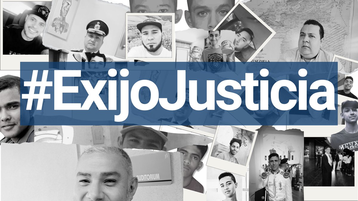 Recordamos con dolor a las víctimas de represión y violaciones de DDHH en Venezuela. Sus vidas y sus luchas no serán olvidadas. 

#ExijoJusticia