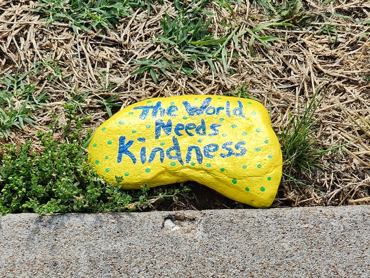 Found this today #KindnessMatters