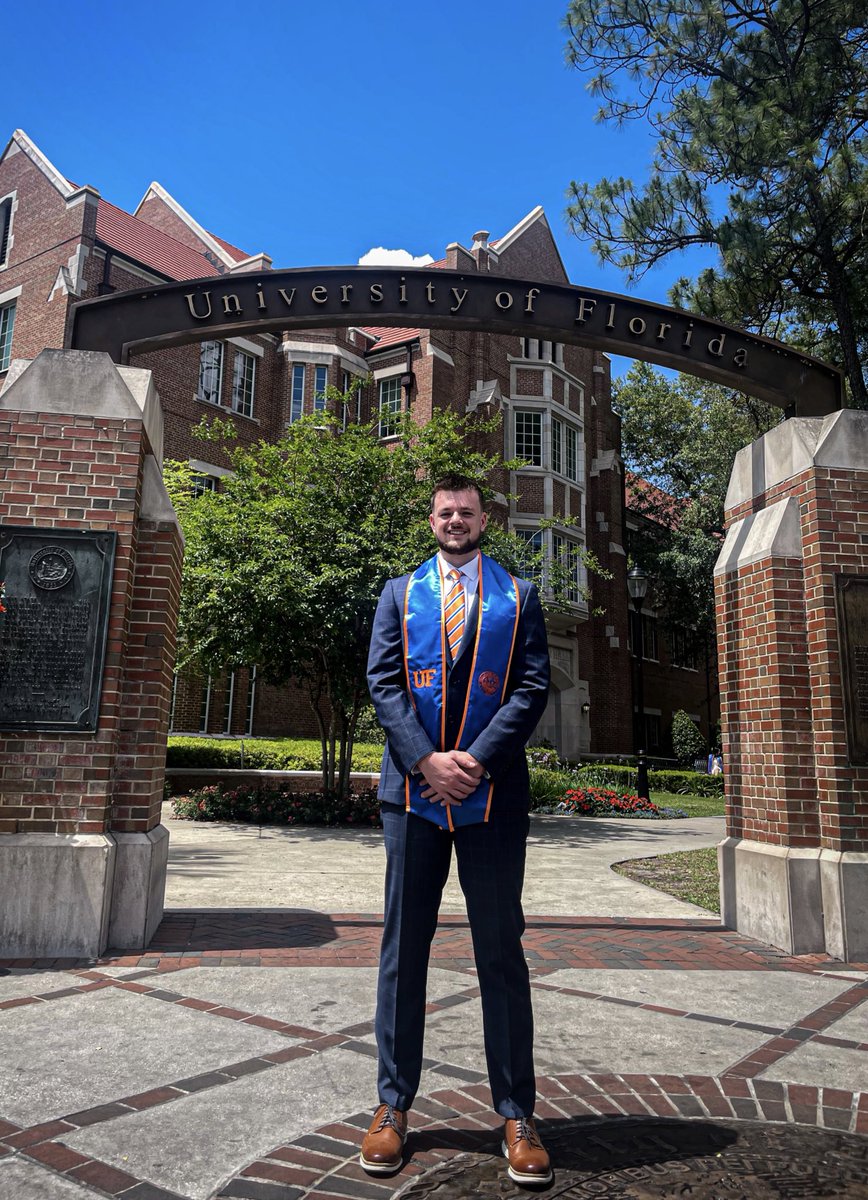 Masters of Human Performance from @UF ✅ So Blessed! #UFHHPgrad #UFgrad