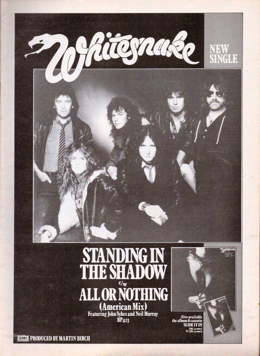 May 3, 1984 

KERRANG ADVERTS: WHITESNAKE