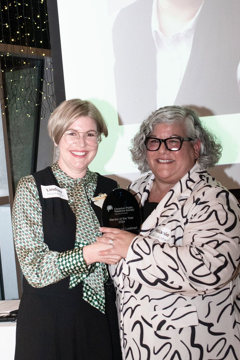 Congratulations to @Lockstep, recipient of the Mentor of the Year award at the 2024 Manitoba Communicators of the Year awards! 

📸 Prairie Digital Agency

#CPRSProud #Communications #PublicRelations #MCOY2024