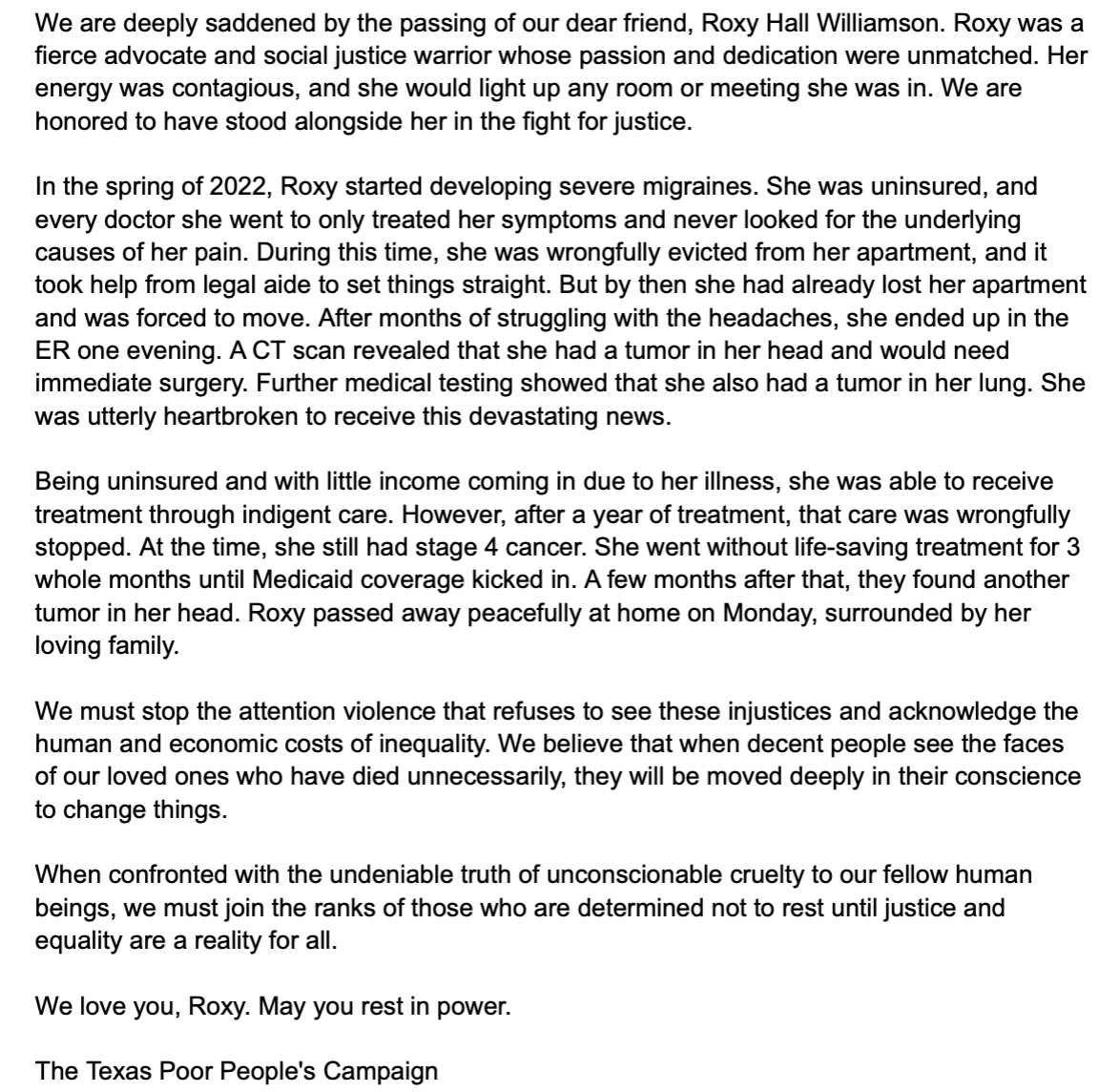 Texas Poor People's Campaign tweet media