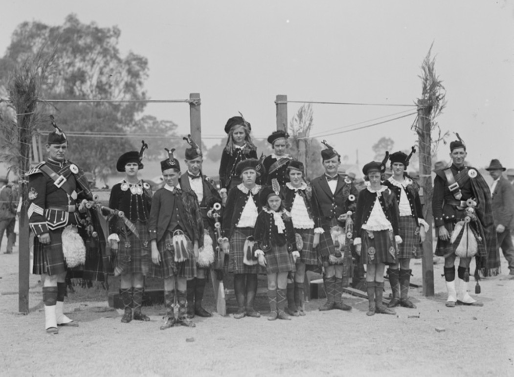 Let the highland fun begin! These wee dancers and pipers brought the Scottish Spirit to the ceilidh floor at the Burns club Highland gathering at Acton Sports Ground, 1926. Explore more from the collection. Start your search now: bit.ly/3zOLymA NAA: A3560, 29