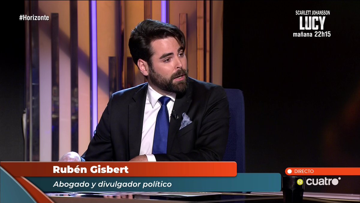 Rubén Gisbert @gisbert_ruben 
Abogado y divulgador político #Horizonte