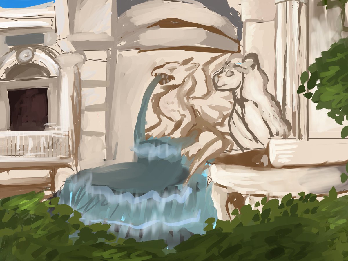 Asteria art I did for my thesis + comic concept arts!

Asteria is inspired in 17th century greece, uring the Ottoman empire ( when the Romani, especially Khorakhane Romani got to Greece)
The Diamas (Ottoman equivalent) 
(C)

#scenery #digitalart #furry