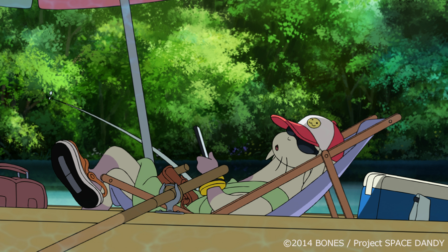 space_dandy tweet picture