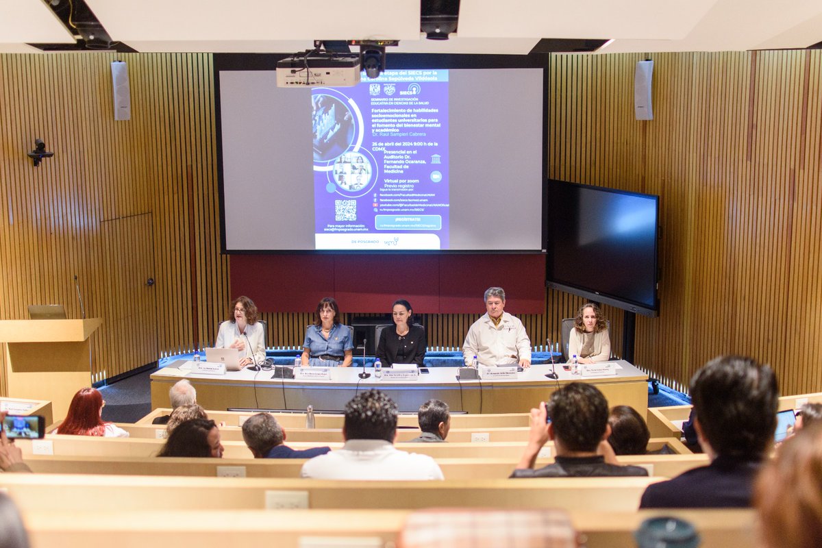 Durante 15 años, este Seminario ha cultivado una red de difusión e intercambio de experiencia en investigación educativa; ahora, adopta un nombre más inclusivo e interdisciplinario, que refleja la amplitud de sus contenidos. @FM_POSGRADOUNAM #GacetaFacMed gaceta.facmed.unam.mx/index.php/2024…