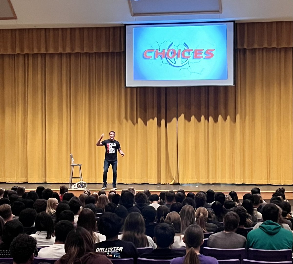 Today at Dalhart High School in Texas was everything and more I hoped it would be. Thank you to PTO President Angela Lusk for helping to make this happen! The most enjoyable part was at the end of the presentation meeting with students. No greater joy than changing a life!…