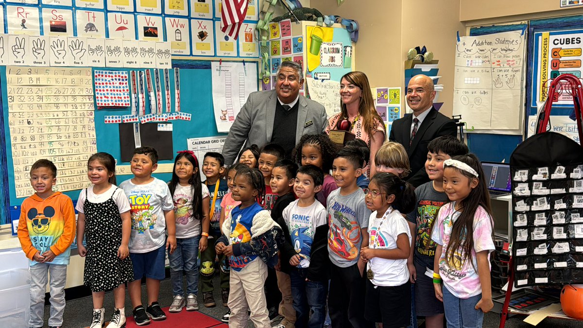 Congratulations to @KMayfield_LHCSD for being selected as Orange County Teacher of the Year! We are so proud and lucky to have you here at @BeesArbolita ! #LHCSD @LHSchools @DrCarlosLHCSD