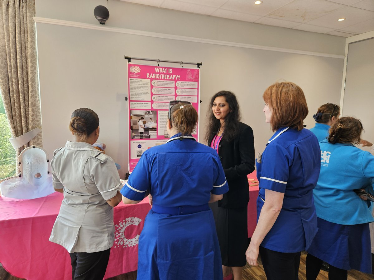 CRUK RadNet Cambridge (@crukcamradnet) on Twitter photo 🔬Thrilling day at the <a href="/HCCN_/">HCCN | Hunts Community Cancer Network</a> conference on April 30th! Explored cancer research with <a href="/CRUKCamCentre/">CRUK Cambridge Centre</a> & <a href="/CRUKCamRadNet/">CRUK RadNet Cambridge</a>'s "What is Radiotherapy?" stand. Engaging talk by <a href="/saifahmad_uk/">Saif Ahmad</a> on "Radiotherapy Resistance & Drug Combinations." Inspired discussions with patients & nurses. 🔬Thrilling day at the <a href="/HCCN_/">HCCN | Hunts Community Cancer Network</a> conference on April 30th! Explored cancer research with <a href="/CRUKCamCentre/">CRUK Cambridge Centre</a> & <a href="/CRUKCamRadNet/">CRUK RadNet Cambridge</a>'s "What is Radiotherapy?" stand. Engaging talk by <a href="/saifahmad_uk/">Saif Ahmad</a> on "Radiotherapy Resistance & Drug Combinations." Inspired discussions with patients & nurses.