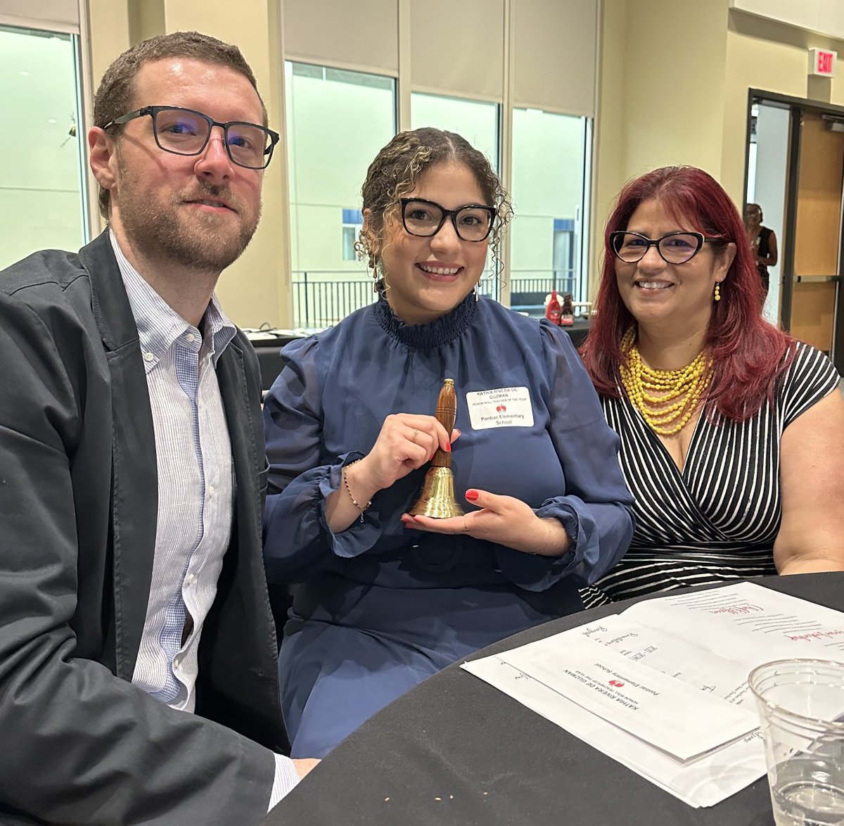 We are so proud of Kathia Rivera de Guzman as ⁦<a href="/PontiacElem/">Pontiac Elementary</a>⁩ TOY for 2023-24 and District Honor Roll TOY!!!What an honor to celebrate her tonight ⁦<a href="/RichlandTwo/">Richland School District Two</a>⁩